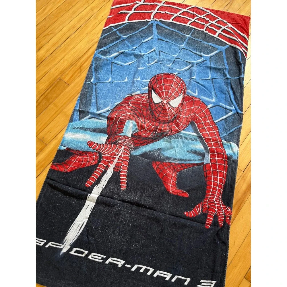 Spider Man 3 Movie Beach Towel 28"x54" Marvel Superhero Tobey Maguire - Picture 2 of 5